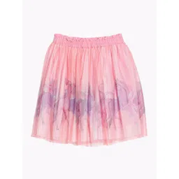 Allen Solly Junior Girls Printed Pure Cotton A-Line Knee-Length Skirt-picture-14