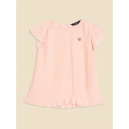 Allen Solly Junior Girls Ribbed Cotton A-Line Top-picture-35