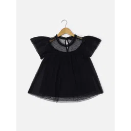 Allen Solly Junior Girls Solid Round Neck Cotton Top-picture-14