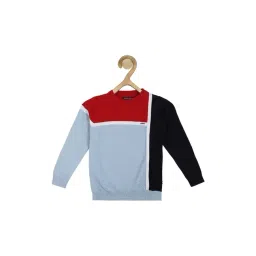 Allen Solly Junior Multicolor Color Block Sweater-picture-44