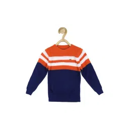 Allen Solly Junior Multicolor Color Block Sweater-picture-43