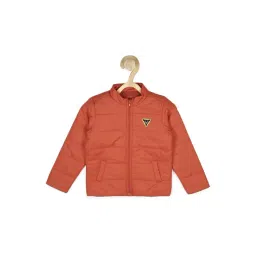 Allen Solly Junior Orange Regular Fit Full Sleeves Jacket-picture-26