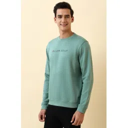 allen solly Men Cotton Crew Neck Sweatshirt image 1