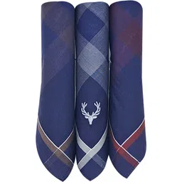 Allen Solly Mens Cotton Dark ["Multicolor"] Handkerchief image 2