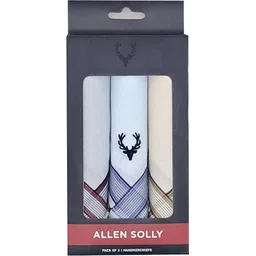 Allen Solly Mens Cotton Pastel ["Multicolor"] Handkerchief-picture-12