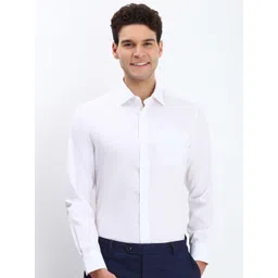 Allen Solly Sport Men Classic Fit Spread Collar Solid Pure Cotton Formal Shirt-picture-27