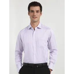 Allen Solly Sport Men Cotton Vertical Striped Formal Shirt-picture-35