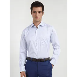 Allen Solly Sport Men Cotton Vertical Striped Formal Shirt-picture-36