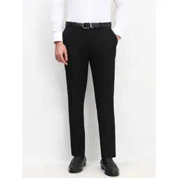 Allen Solly Sport Men Mid-Rise Slim Fit Formal Trousers-picture-12