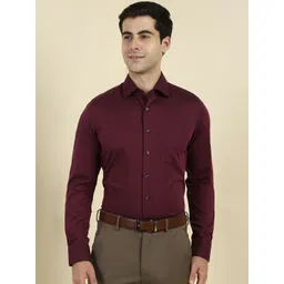 Allen Solly Sport Men Slim Fit Geometric Printed Spread Collar Cotton Formal Shirt-image-48