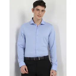 Allen Solly Sport Men Slim Fit Solid Formal Shirt-picture-10