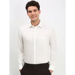 Allen Solly Sport Men Solid Cotton Formal Shirt-picture-27