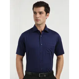 Allen Solly Sport Men Solid Cotton Formal Shirt-picture-30