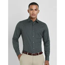 Allen Solly Sport Men Spread Collar Micro Checked Cotton Formal Shirt-picture-34