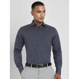 Allen Solly Sport Men Spread Collar Micro Checked Cotton Formal Shirt-picture-34