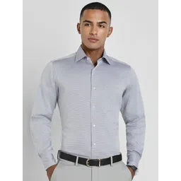 Allen Solly Sport Men Spread Collar Micro Ditsy Printed Cotton Formal Shirt-picture-23