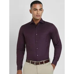 Allen Solly Sport Men Spread Collar Solid Cotton Formal Shirt-picture-40