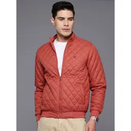 Allen Solly Sport Mock Collar Quilted Jacket-picture-11