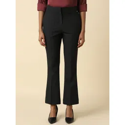 allen solly woman Allen Solly Women Regular Fit Mid-Rise Trousers-picture-34