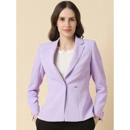 allen solly woman Allen Solly Women Single Breasted Blazer-picture-44