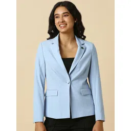 allen solly woman Allen Solly Women Single Breasted Blazer-picture-25