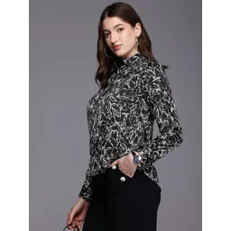Allen Solly Woman Floral Printed Opaque Casual Shirt-picture-21