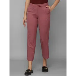 Allen Solly Woman Mid-Rise Regular Fit Trousers-picture-41