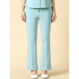 Allen Solly Woman Mid-Rise Regular Fit Trousers-picture-35