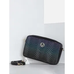 Allen Solly Woman Textured Structured Sling Bag with Quilted-picture-42