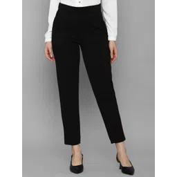 Allen Solly Woman Women Black Solid Trouser-picture-27