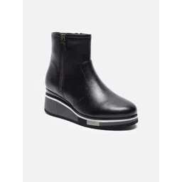 Allen Solly Woman Women Casual Block-Heeled Boots-picture-17