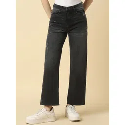 Allen Solly Woman Women Cotton Regular Fit Mid-Rise Light Fade Jeans-picture-21