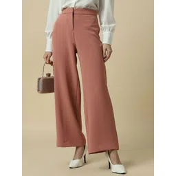 Allen Solly Woman Women High-Rise Formal Trousers-picture-22