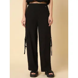 Allen Solly Woman Women Printed Cargos Trousers-picture-20