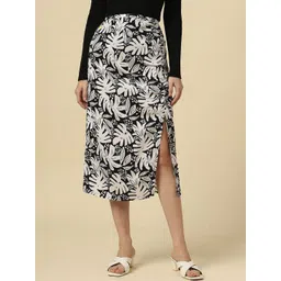 Allen Solly Woman Women Printed Midi Skirts-picture-22