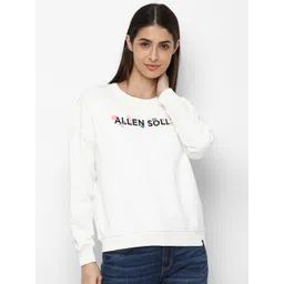 Allen Solly Woman Women White Printed Sweatshirt-picture-44