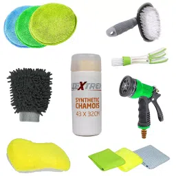 Allextreme Car Cleaning Kit Wash Set for Interior and Exterior, EXFLD10 (Pack of 9)-picture-13