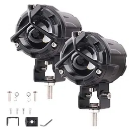 AllExtreme EXG20F2 LED Fog Light Spot Beam 20W Projector Lens Heavy Duty Waterproof Driving Lamp (Yellow &a; White), (Pack of 2)-picture-12