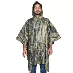 Allextreme Poncho Raincoat Heavy Duty Military Impermeable Jacket Army Green Size 3XL Model 2 for Outdoor, Hiking, Camping, ‎AL6PU02-picture-27
