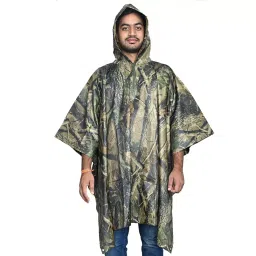 Allextreme Poncho Raincoat Heavy Duty Military Impermeable Jacket Army Green Size S Model 2 for Outdoor, Hiking, Camping, ‎AL6PU02-picture-34