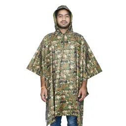 Allextreme Poncho Raincoat Heavy Duty Military Impermeable Jacket Army Green Size S Model 6 for Outdoor, Hiking, Camping, ‎AL6PU06-picture-48