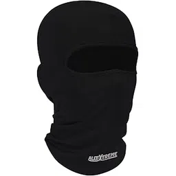 Allextreme Full Face Mask for Riders Anti-Pollution UV Sun Protection Cotton Balaclava Neck Cover Bandana Helmet Liner for Men & Women Biker Hiking Cycling Protective Bike Riding Gear (Black)-picture-26