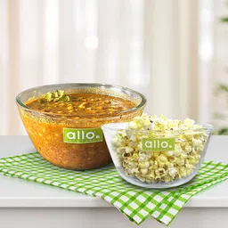 allo Glass Mixing Bowl Oven & Microwave Safe Bowls, Dishwasher & Freezer Safe, 1000ml & 1600ml-picture-14