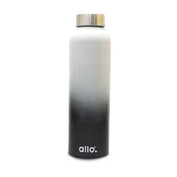 ALLO White & Black Stainless Steel Leakproof Steel Cap Water Bottle (950 ml)-picture-30