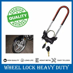 allowing Bike Front Shocker Lock Wheel Lock AWG- Genuine Quality Front Wheel,Shocker Lock With 2 Hi-Tech Keys Wheel Lock-picture-24