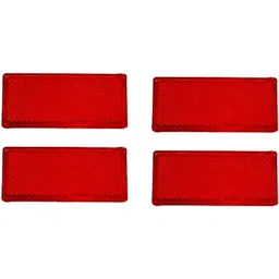 allpartssource Reflex Reflector red 4 Pack Car Reflector Light-picture-28