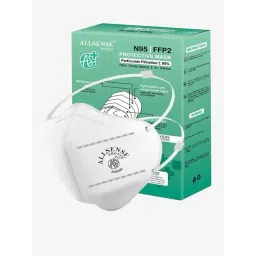 Allsense AS9500 HB N95 5 Layered Face Mask For Men & Women - Pack of 3 (White)-picture-34