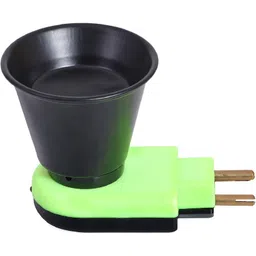 allteck in Mini Magic Electric Kapoor Dhoop Dani Incense Burner Stand Beautiful Smart Aroma Oil Electronic Metal Holder Camphor Diffuser Home, Temple, Office (Useful for Kapoor,loban,Natural Oil) Carbon Steel Incense Holder-picture-13