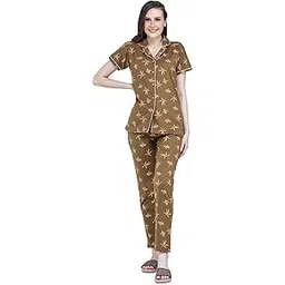 allure blue Women TOP & Pyjama Night Suit Set-picture-35