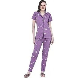 allure blue Women TOP & Pyjama Night Suit Set-picture-36